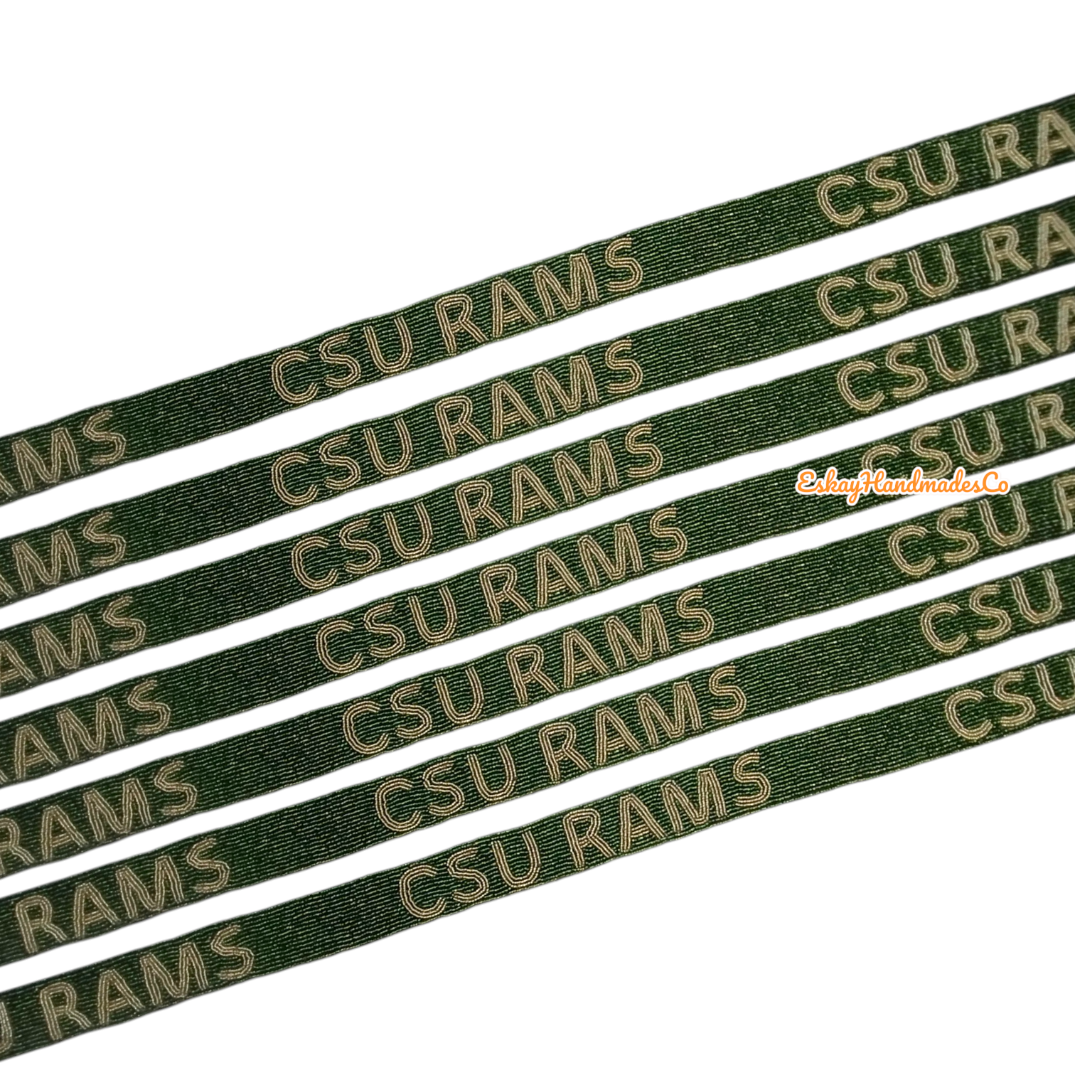 Beaded Game Day Strap – Csu Rams | Handmade