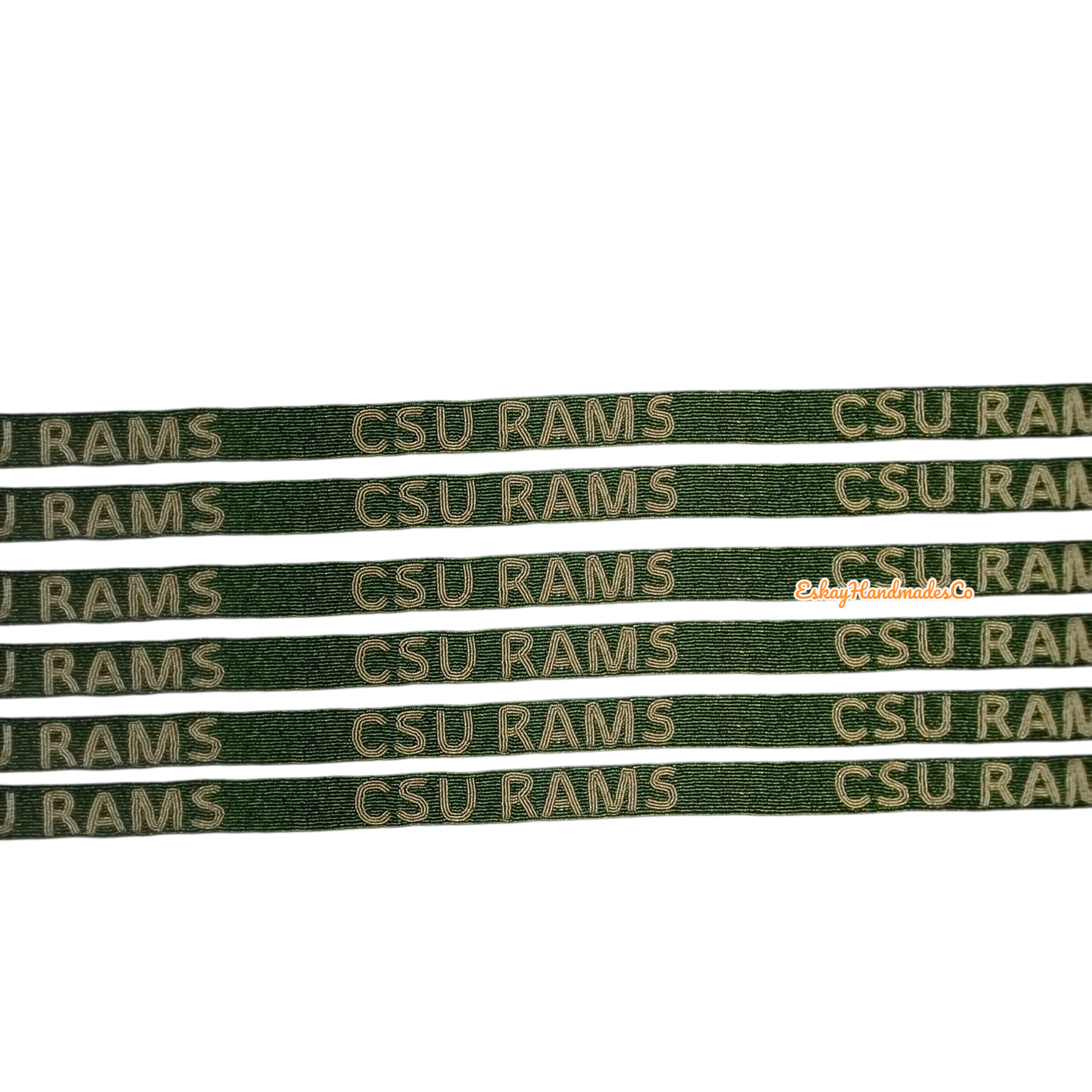 Beaded Game Day Strap – Csu Rams | Handmade