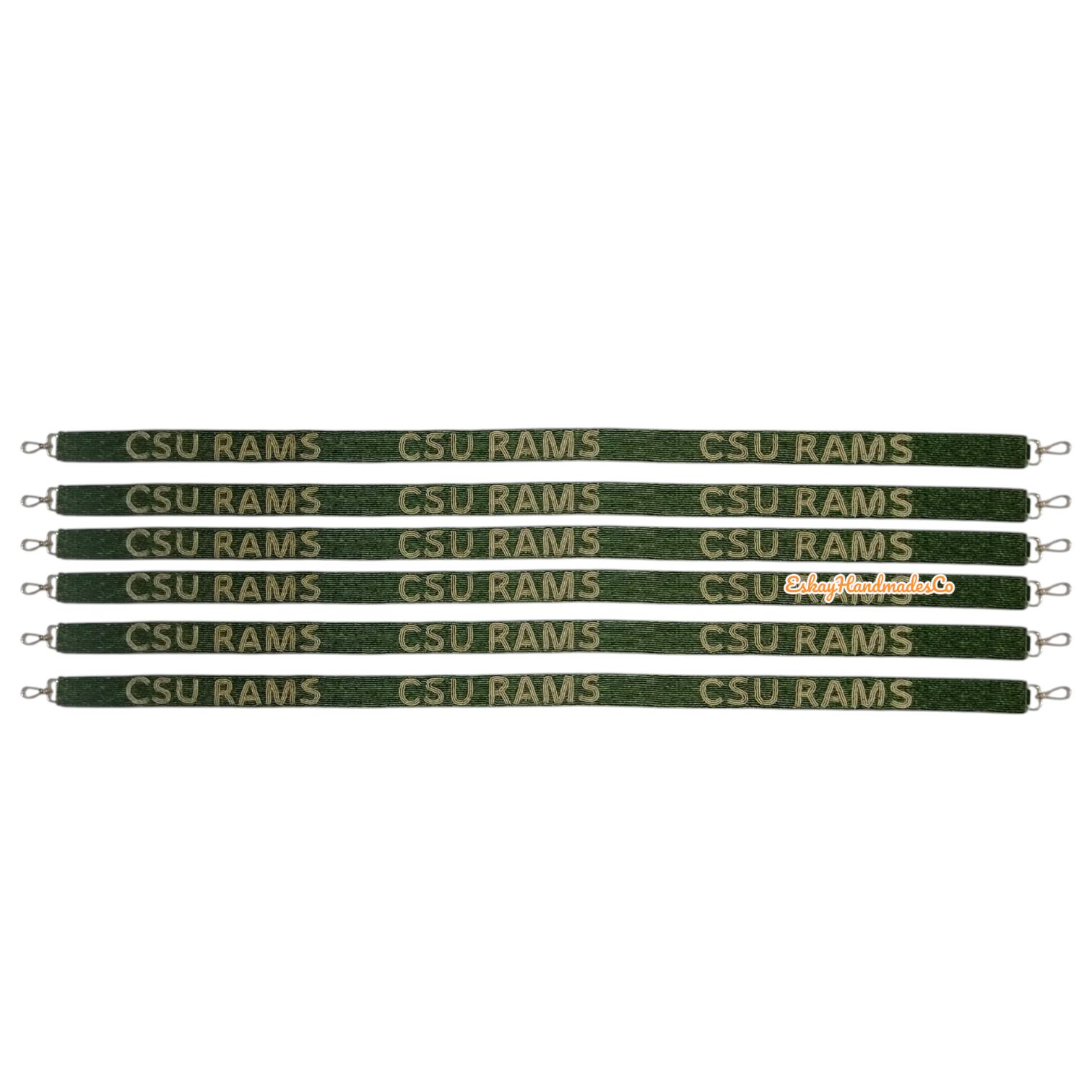 Beaded Game Day Strap – Csu Rams | Handmade