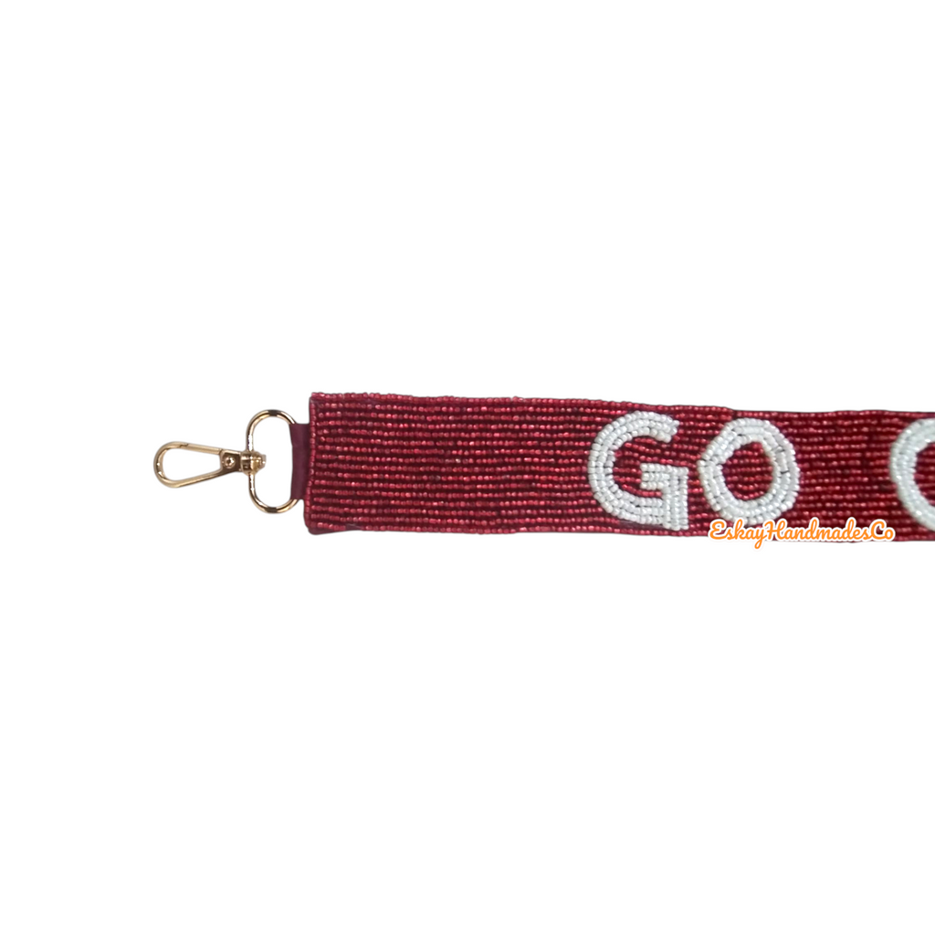 Beaded Game Day Strap – Go Coogs | Handmade